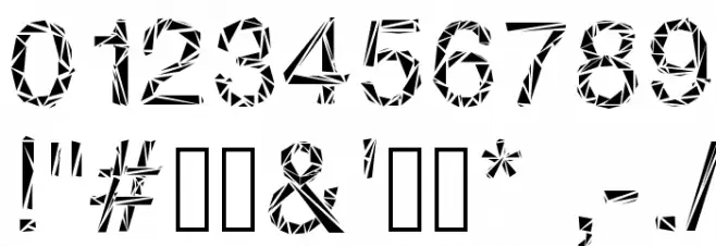 FourSixteenSixteen Font OTHER CHARS