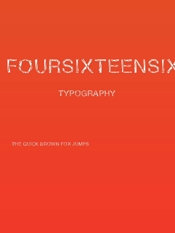FourSixteenSixteen Poster