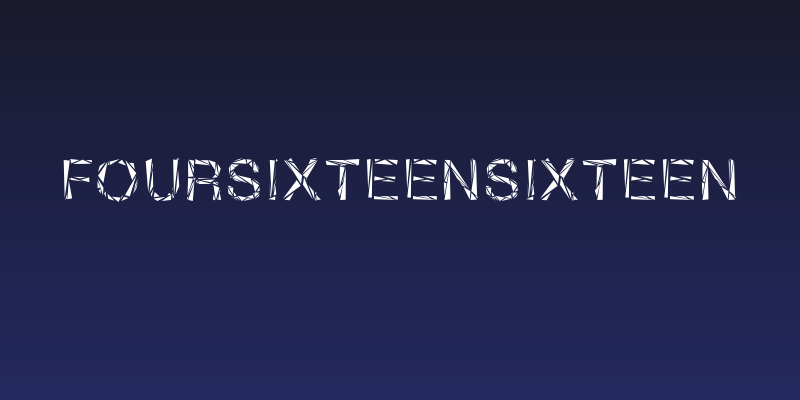 FourSixteenSixteen Social Header