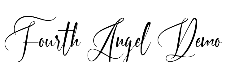Fourth Angel Demo  Descarca Fonturi Gratis