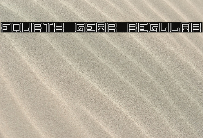 Fourth Gear Regular Example 1