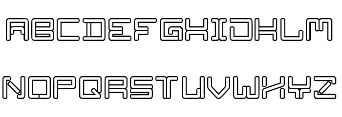 Fourth Gear Regular Font LOWERCASE