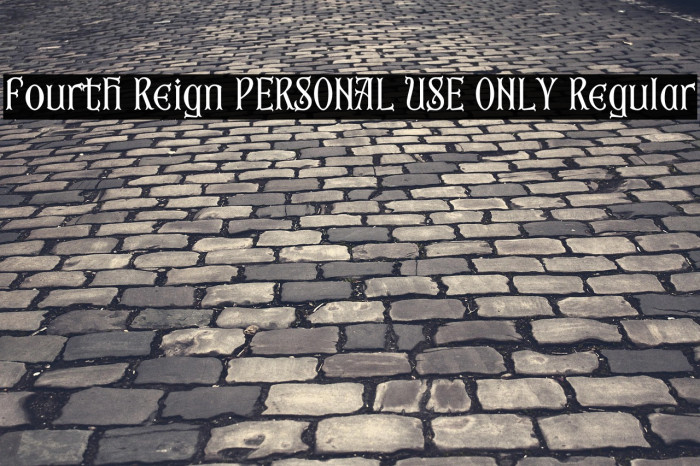 Fourth Reign PERSONAL USE ONLY Regular Example 1
