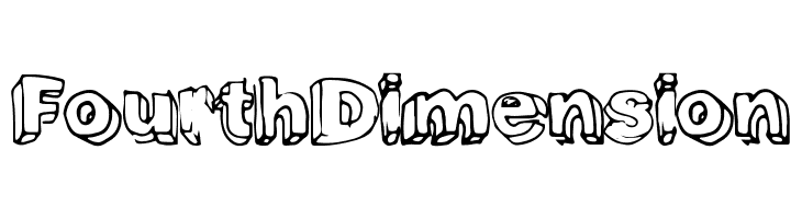 FourthDimension Font