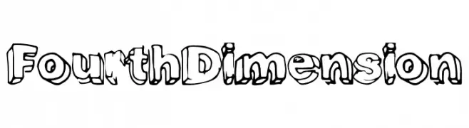 FourthDimension  Frei Schriftart Herunterladen
