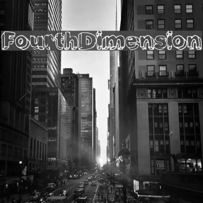 FourthDimension Font examples