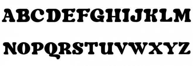 Fourthyla Free Regular Font Alte caractere