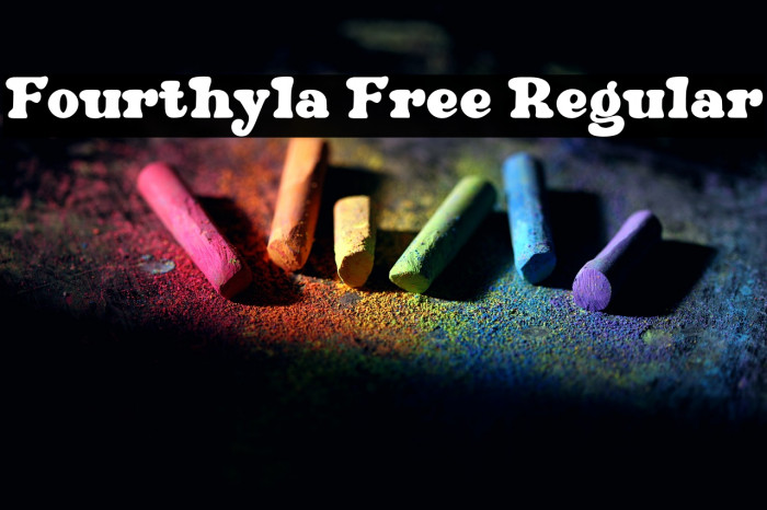 Fourthyla Free Regular Example 3