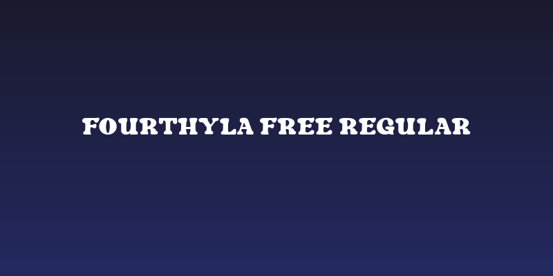 Fourthyla Free Regular Social Header