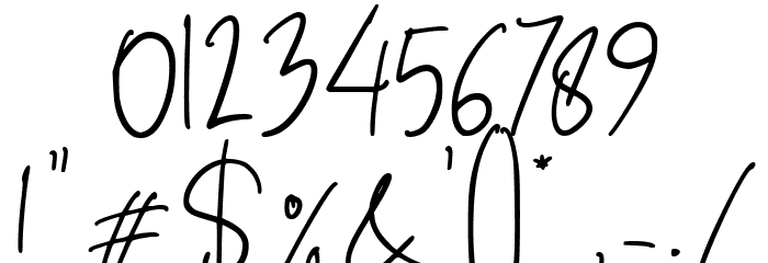 Foustayn Regular Font OTHER CHARS