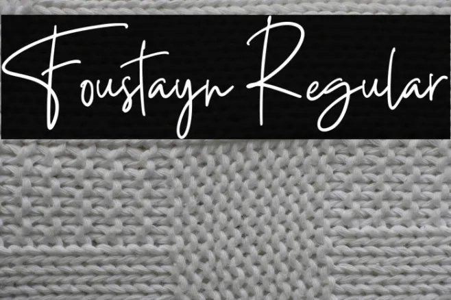 Foustayn Regular Example 1