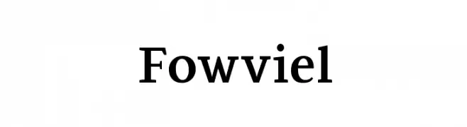 Fowviel  नि: शुल्क फ़ॉन्ट्स डाउनलोड