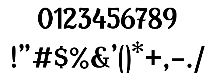 Fowviel Font OTHER CHARS