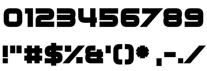 Fox Cavalier Font OTHER CHARS