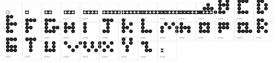 Fox Like Regular Character Map