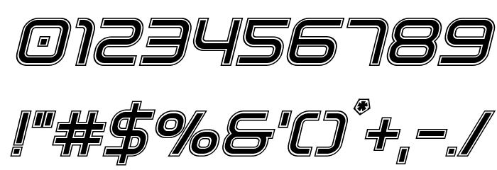 Fox on the Run Academy Italic Font OTHER CHARS