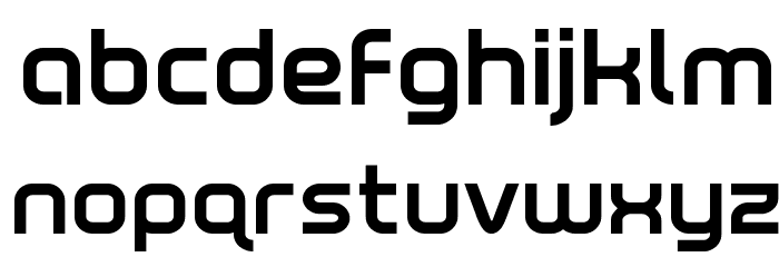 Fox on the Run Bold Font LOWERCASE