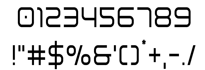 Fox on the Run Condensed Font OTHER CHARS