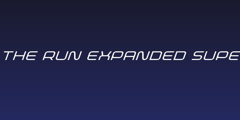 Fox on the Run Expanded Super-Italic Social Header