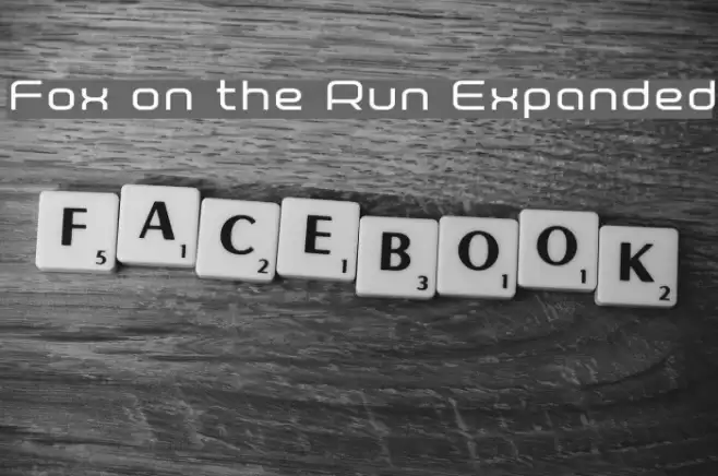 Fox on the Run Expanded Font examples