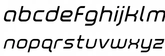 Fox on the Run Italic Шрифта строчной