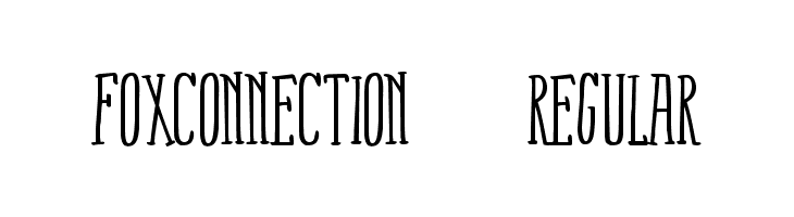 FoxConnection-Regular  Free Fonts Download