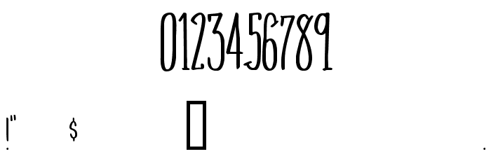 FoxConnection-Regular Font OTHER CHARS