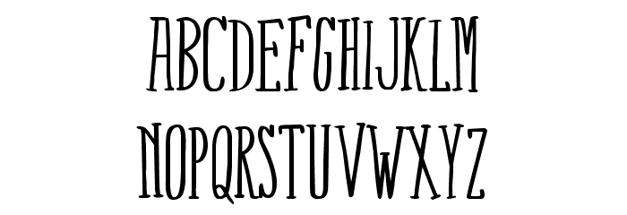 FoxConnection-Regular Font LOWERCASE