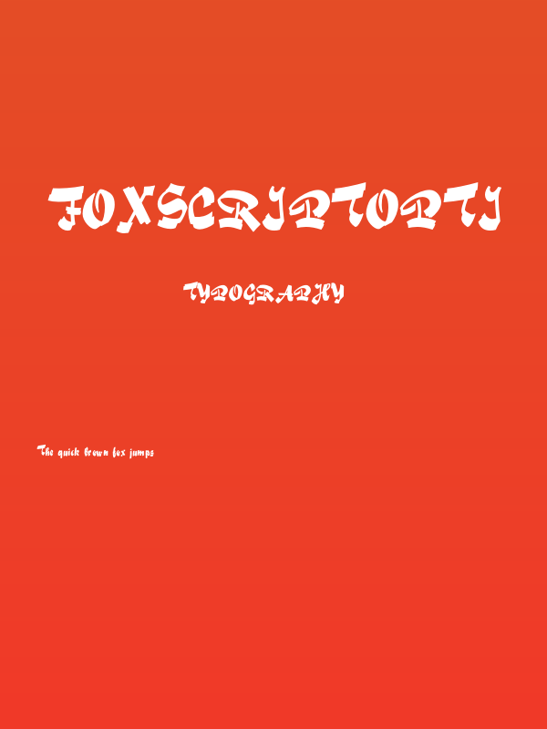 FoxScriptOpti Poster