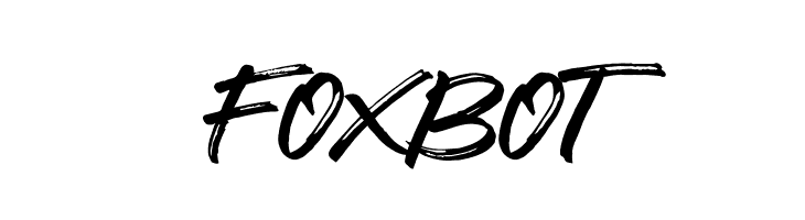 Foxbot  Скачать бесплатные шрифты