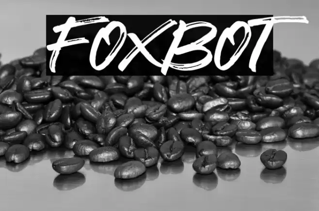 Foxbot Font examples