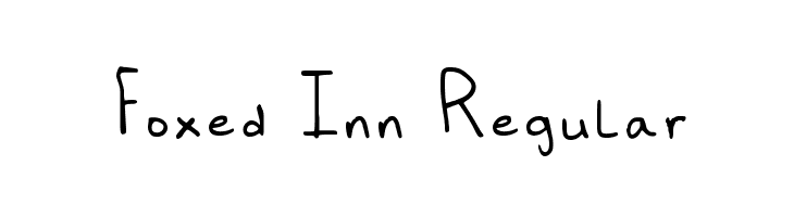 Foxed Inn Regular  لخطوط تنزيل