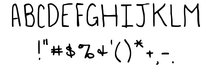 Foxed Inn Regular Font OTHER CHARS