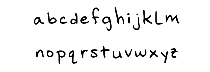 Foxed Inn Regular Font LOWERCASE