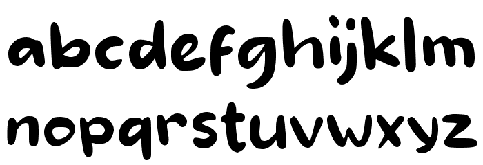 Foxes Cookies Font LOWERCASE