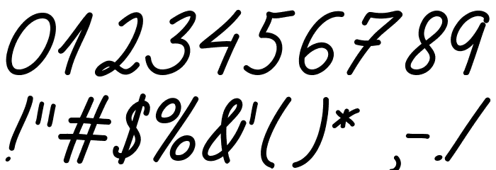 Foxes In Love Font OTHER CHARS