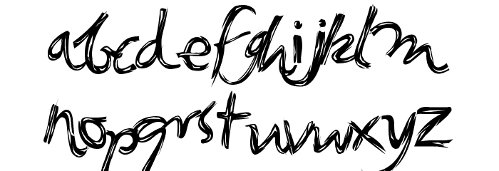 Foxgrunge Font LOWERCASE