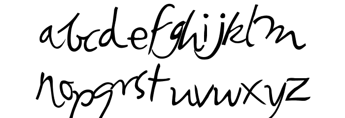 Foxjump Font LOWERCASE
