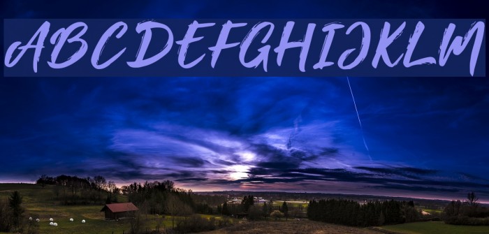 Foxlite Script Font examples