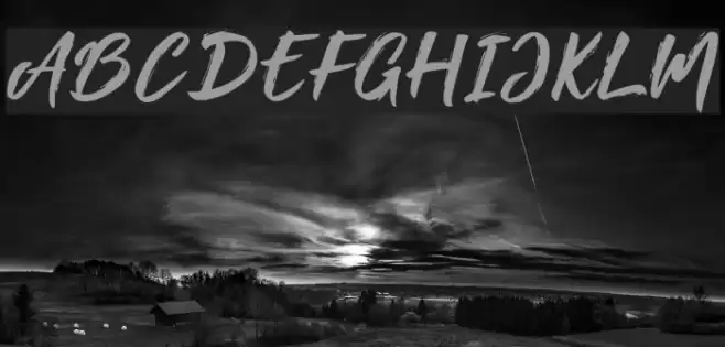 Foxlite Script Font examples