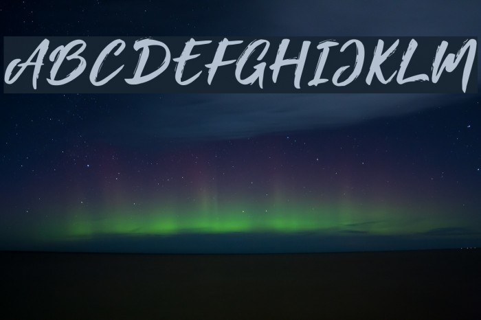 Foxlite Script Font examples