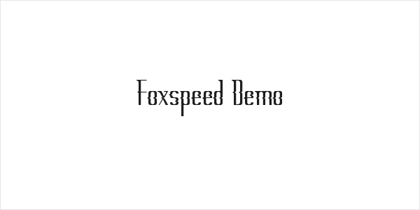 Foxspeed Demo Logo