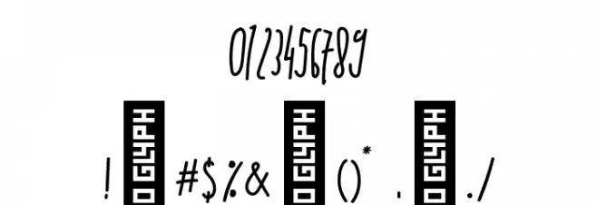Foxtail Regular Font OTHER CHARS