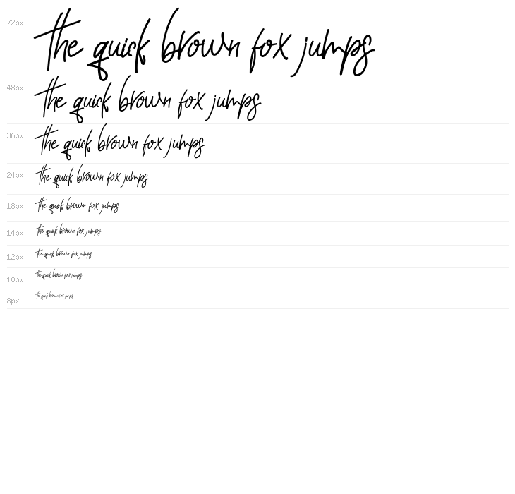 Foxtail Regular Waterfall