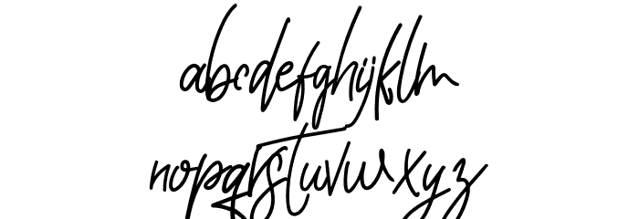Foxtail Regular Font LOWERCASE