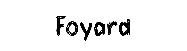 Foyard  नि: शुल्क फ़ॉन्ट्स डाउनलोड