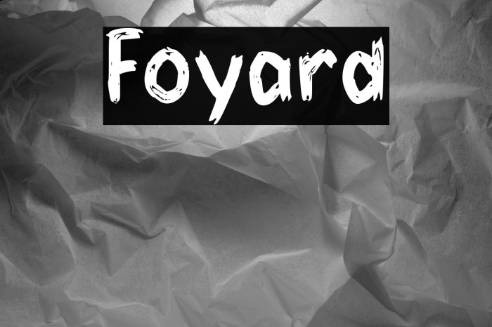Foyard Example 3