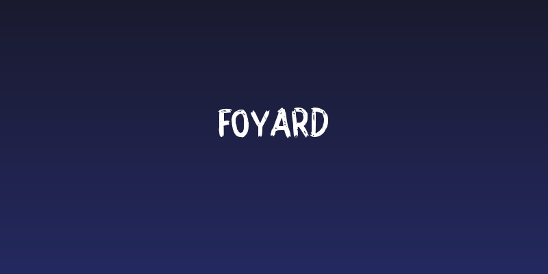 Foyard Social Header