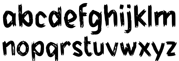 Foyard Font LOWERCASE