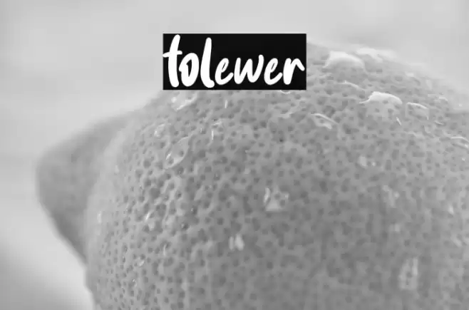 folewer Font examples